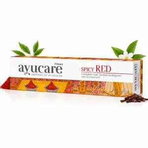 Zobna pasta Ayucare Spicy Red 150g - AYUVITA